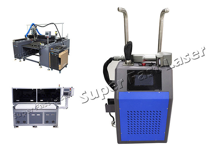 Smart Fiber Laser Cleaning System Portable Laser High Speed Descaling Machine