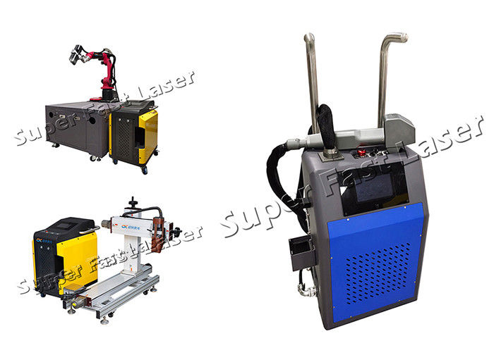 MIni Portable Rust Removal Machine With Light Cabinet And Universal Wheels