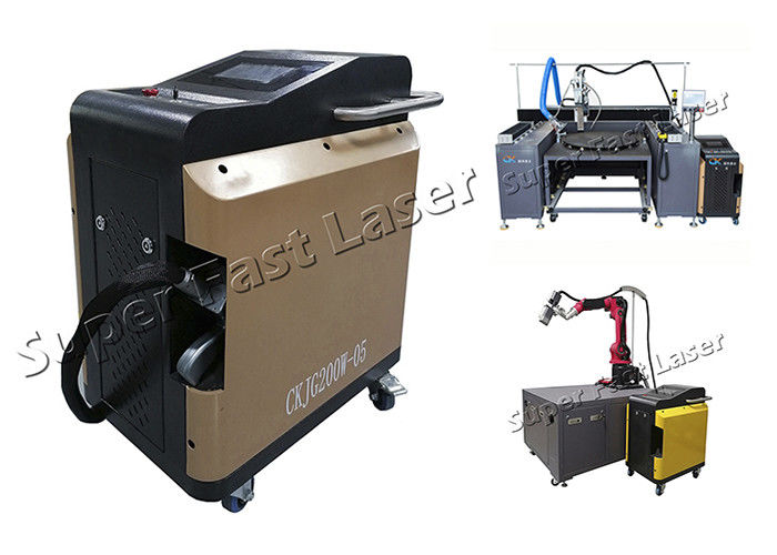 200w Laser Rust Removal Machine Laser Cleaning Equipment Non Contact 8mJ Pulse