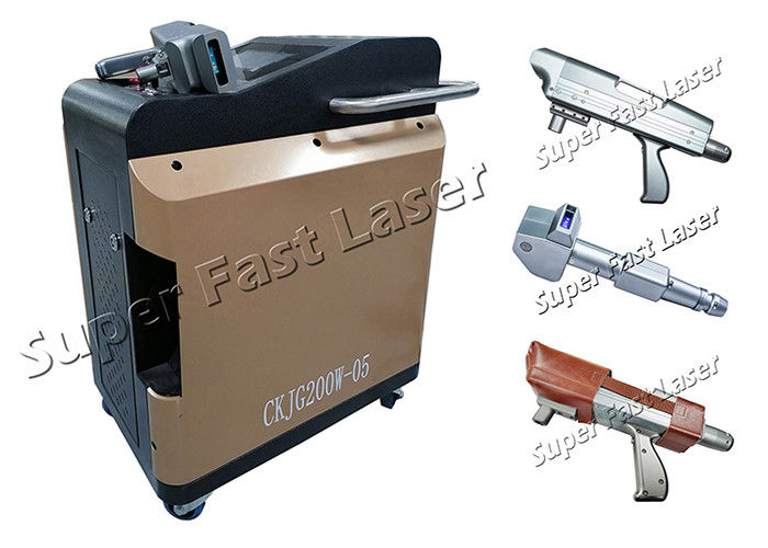 Fiber Laser Cleaning Machine Automatic 200W Portable Laser Rust Removal Tool