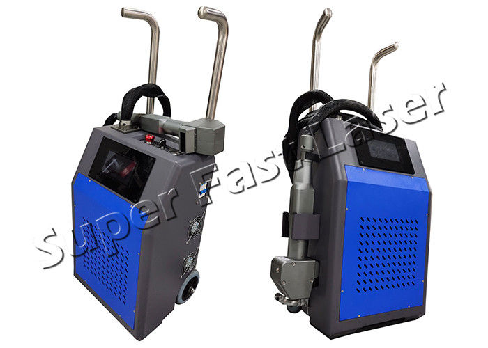 Air Cooling 1.5mJ 50 Watts Fiber Laser Paint Cleaner