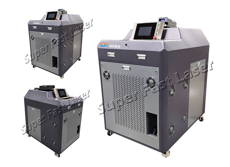500W 100W Raycus Laser Paint Removal Machine For Automotive Industry
